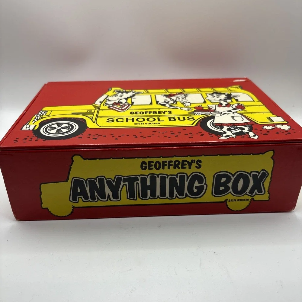 Vintage‎ Geoffrey's Anything Box - 1973 Toys R Us Art Storage Pencils Giraffe